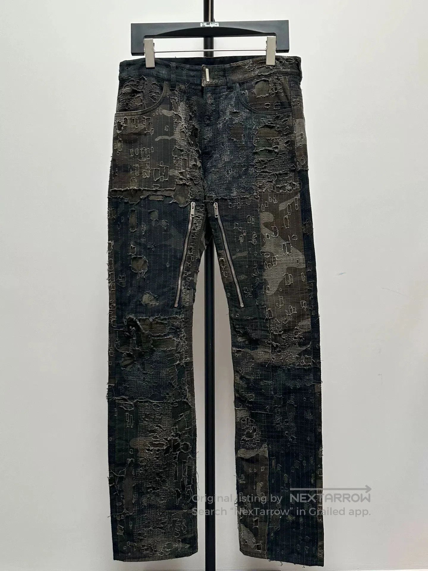 Givenchy Givenchy Boro 23 New Black Gray Denim Pants | Grailed