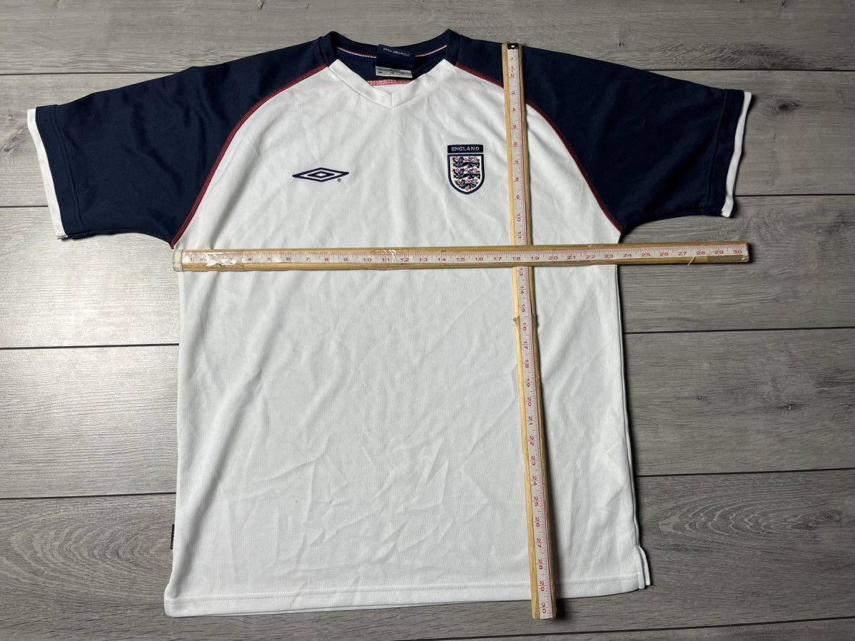 Umbro ENGLAND UMBRO VINTAGE FOOTBALL TRAINING JERSEY SOCCER Size US XL / EU 56 / 4 - 6 Thumbnail