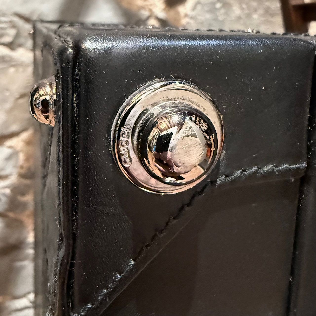 Gucci Gucci Black Leather Guccissima GG Embossed Trunk Suitcase Size ONE SIZE - 22 Thumbnail