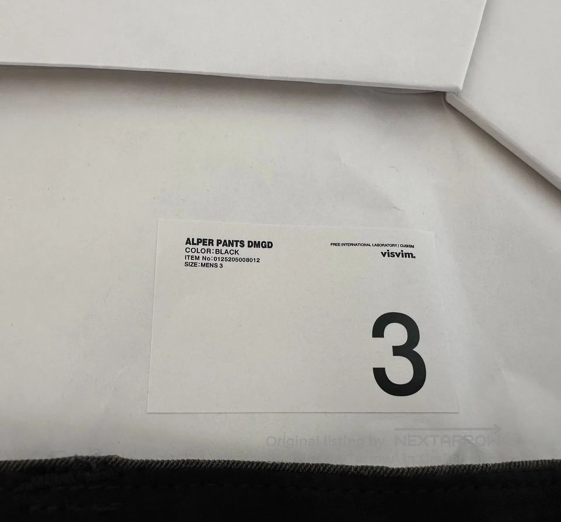 Visvim visvim black alper pants for casual wear. Size US 30 / EU 46 - 4 Thumbnail