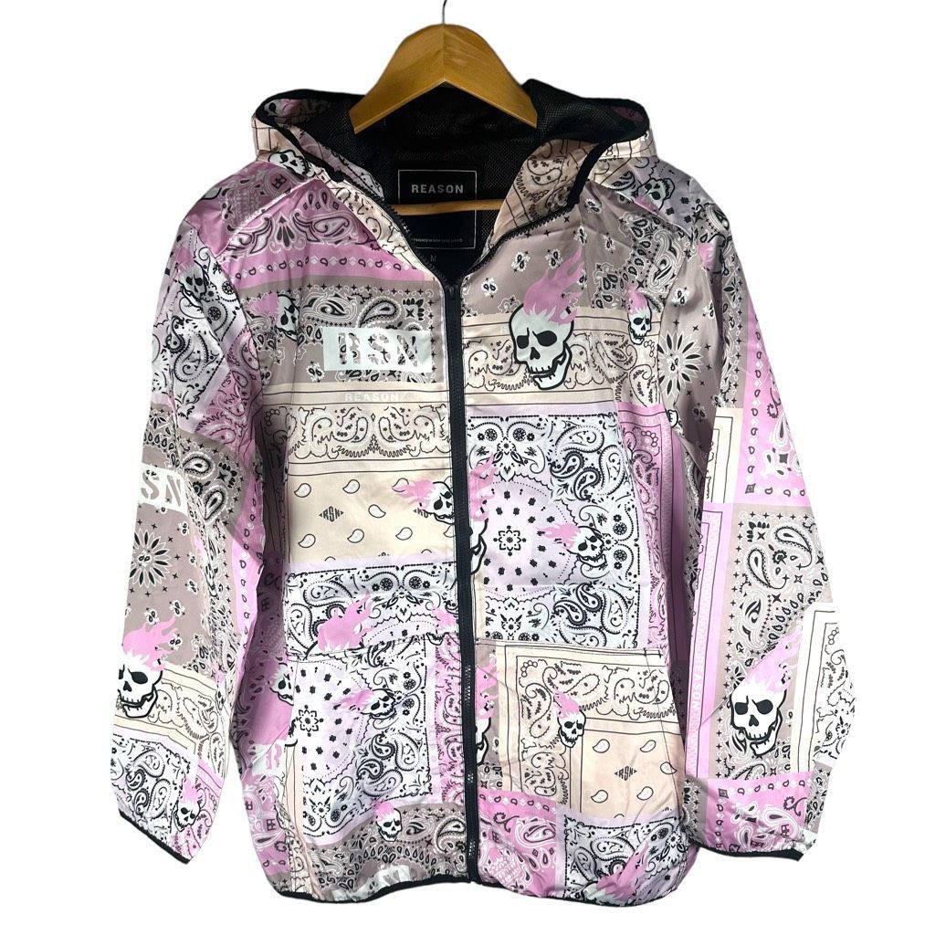 Other NWT Reason New York Paisley Full Zip Hooded Jacket Men’s M | Size US M / EU 48-50 / 2 - 1 Thumbnail