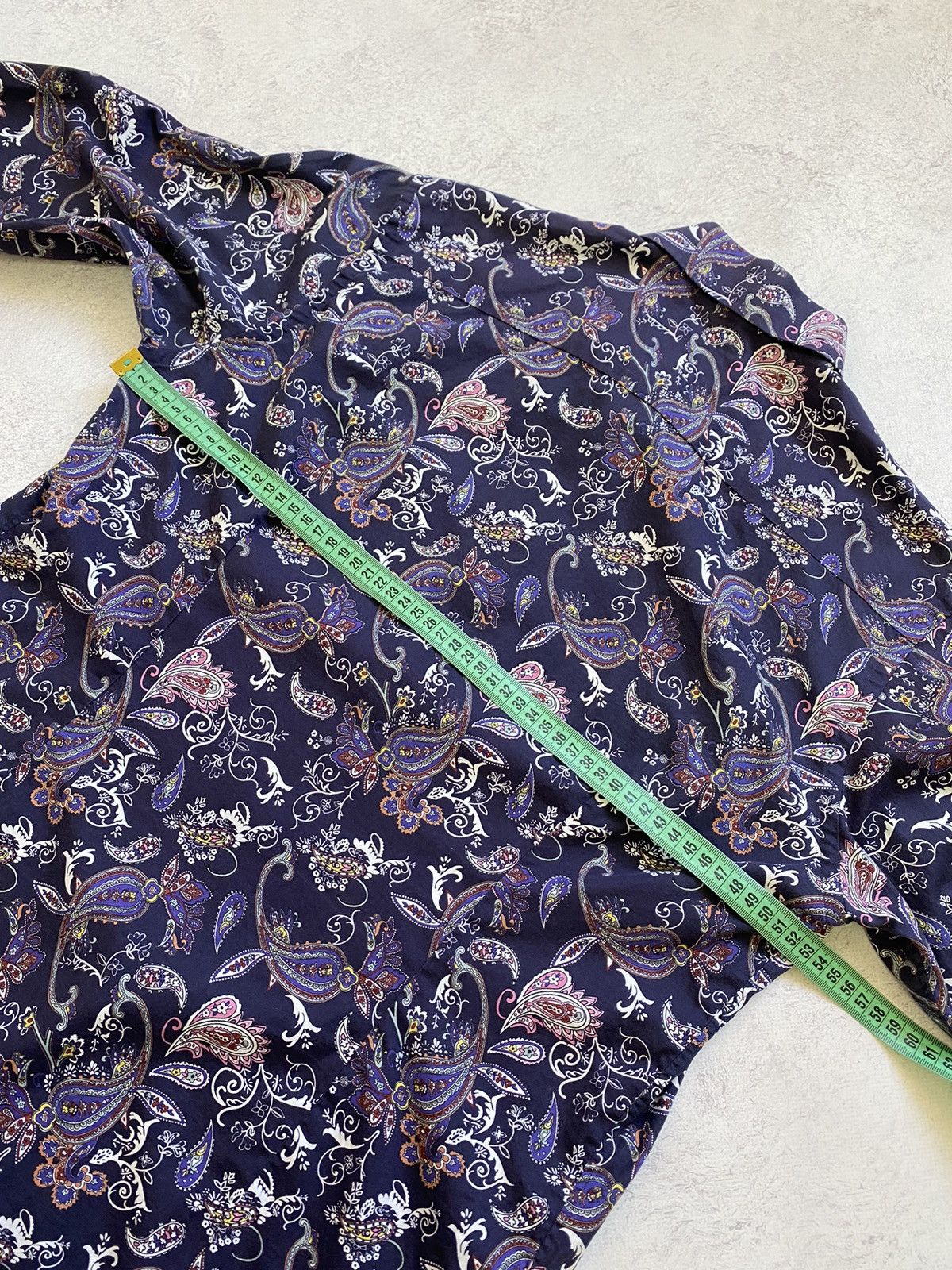 Eton Eton Mens Paisley Multicolor Button Up Shirt Size M Size US M / EU 48-50 / 2 - 14 Thumbnail