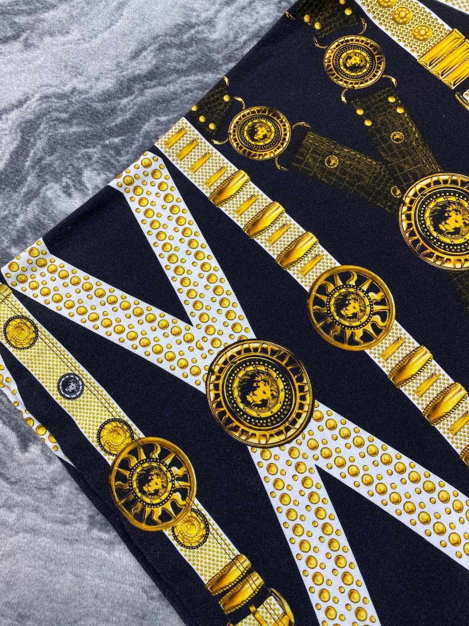 Versace Versus Versace Baroque Big Logo T-Shirt Men Size S Size US S / EU 44-46 / 1 - 3 Thumbnail