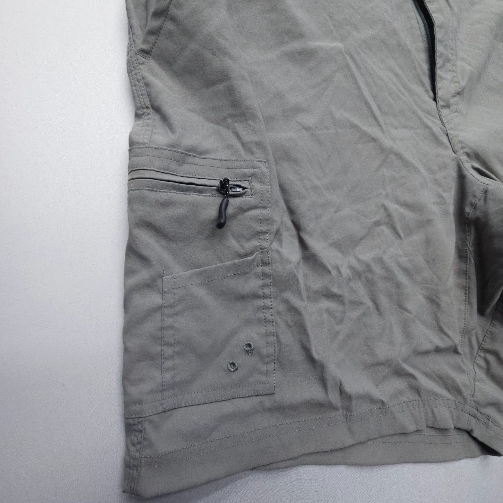Realtree Realtree Fishing Cargo Shorts Mens 2XL Gray Belted Stretch Tech Hiking Light Cargo Pocket Size US 39 - 4 Thumbnail