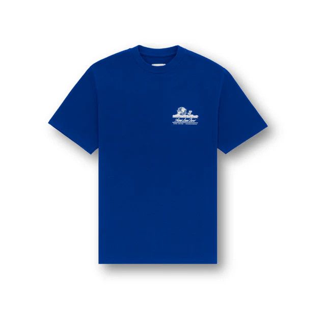 Aime Leon Dore o1mle0725 Unisphere Short-Sleeve Tee T-Shirt Bluing in Blue Size US XS / EU 42 / 0 - 1 Thumbnail