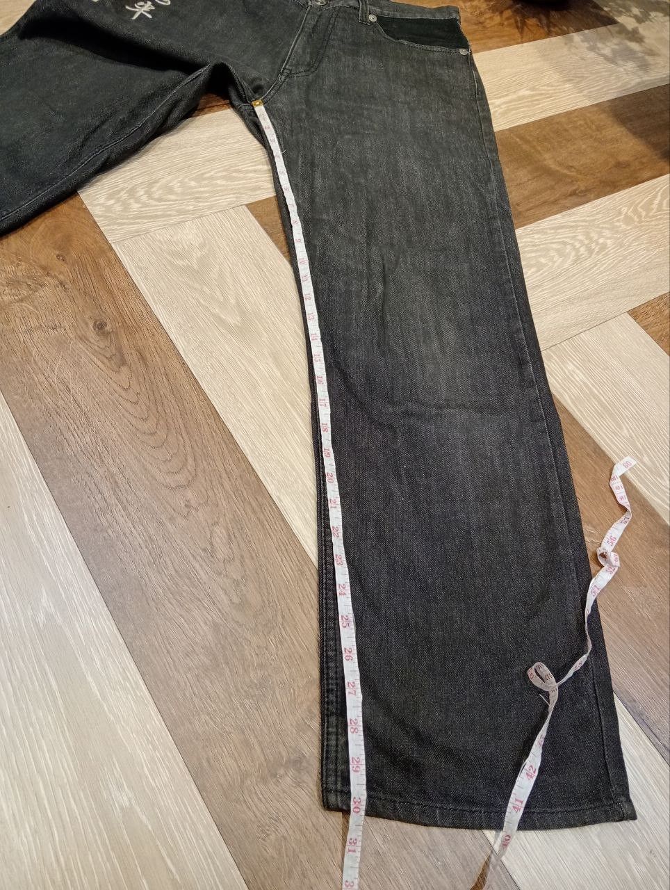 Japanese Brand JAPANESE SUKAJAN BLACK DENIM PANTS Size US 32 / EU 48 - 11 Thumbnail