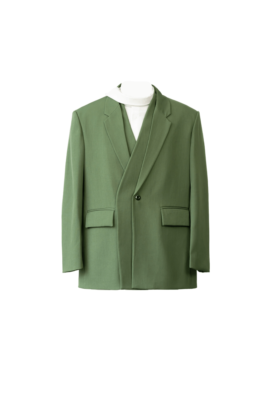 Other Men’s Pamine green high-end suit set Size 38S - 6 Thumbnail