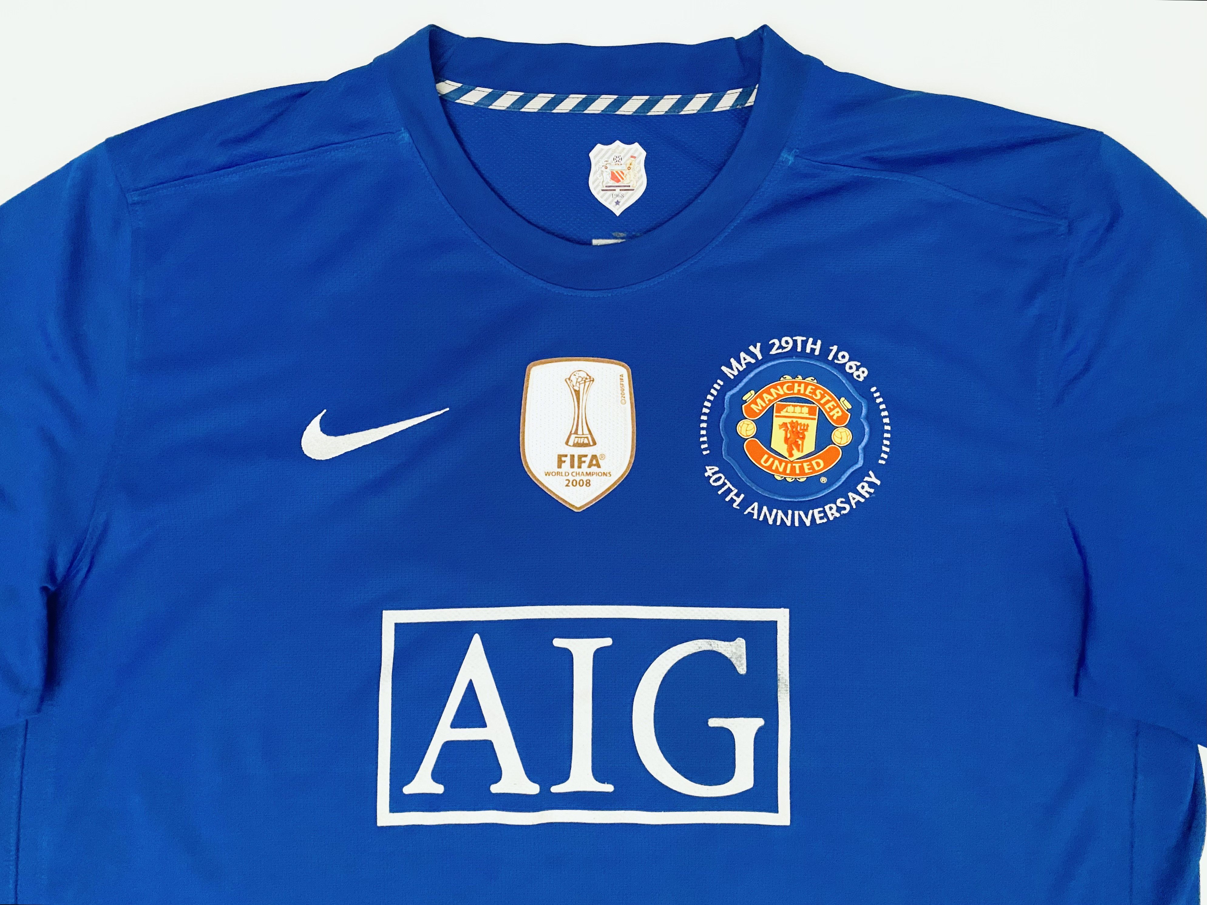 Nike Manchester United *Ronaldo* Third Jersey 2008 - 2009 Size US XXL / EU 58 / 5 - 5 Thumbnail