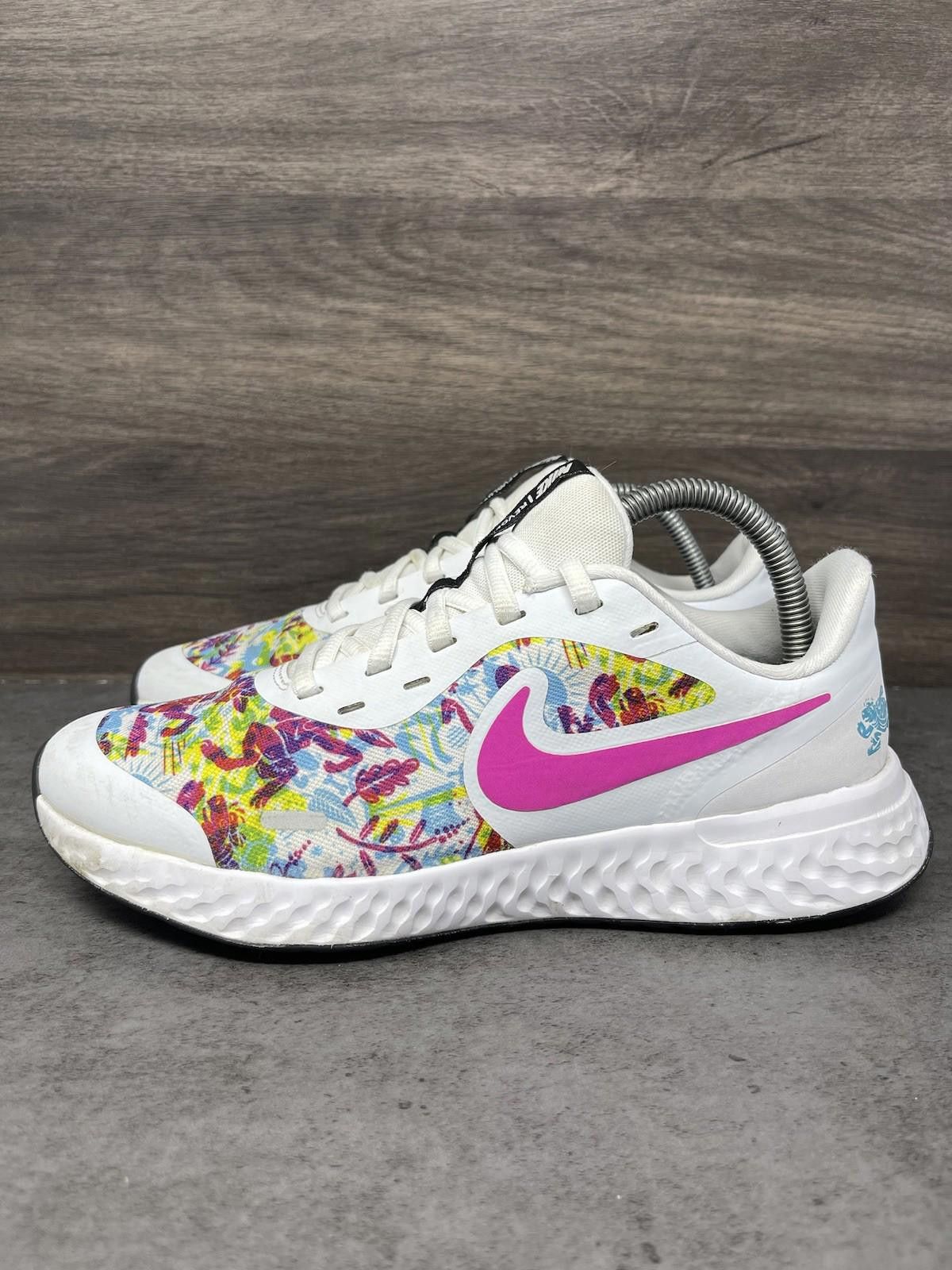 Nike Nike Revolution 5 Running Shoes Kids Size 6Y Fable Pink Size US 6 / EU 39 - 1 Thumbnail