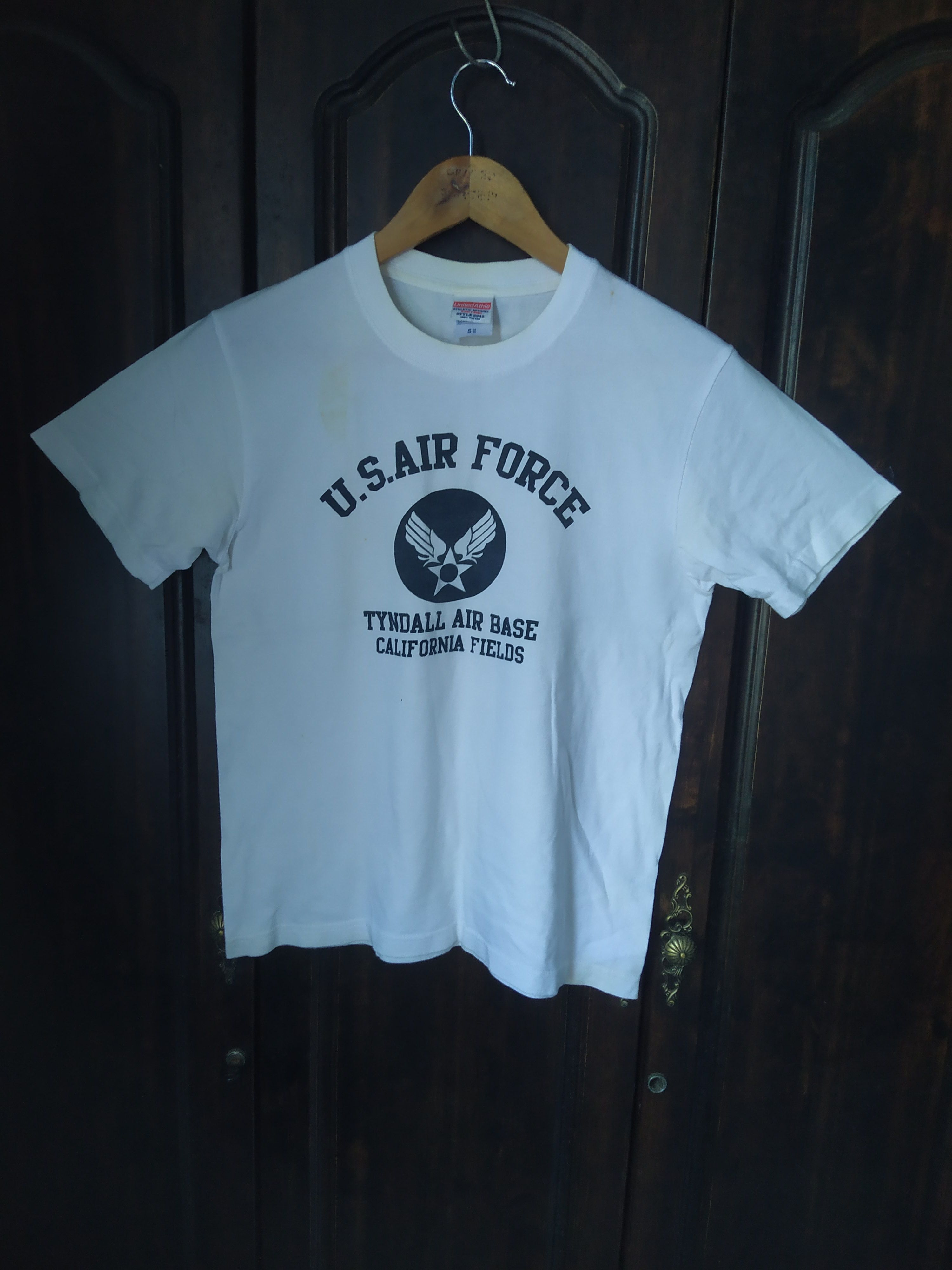 Vintage USAF Tyndall Air Base California Fields Tee Size US S / EU 44-46 / 1 - 1 Thumbnail