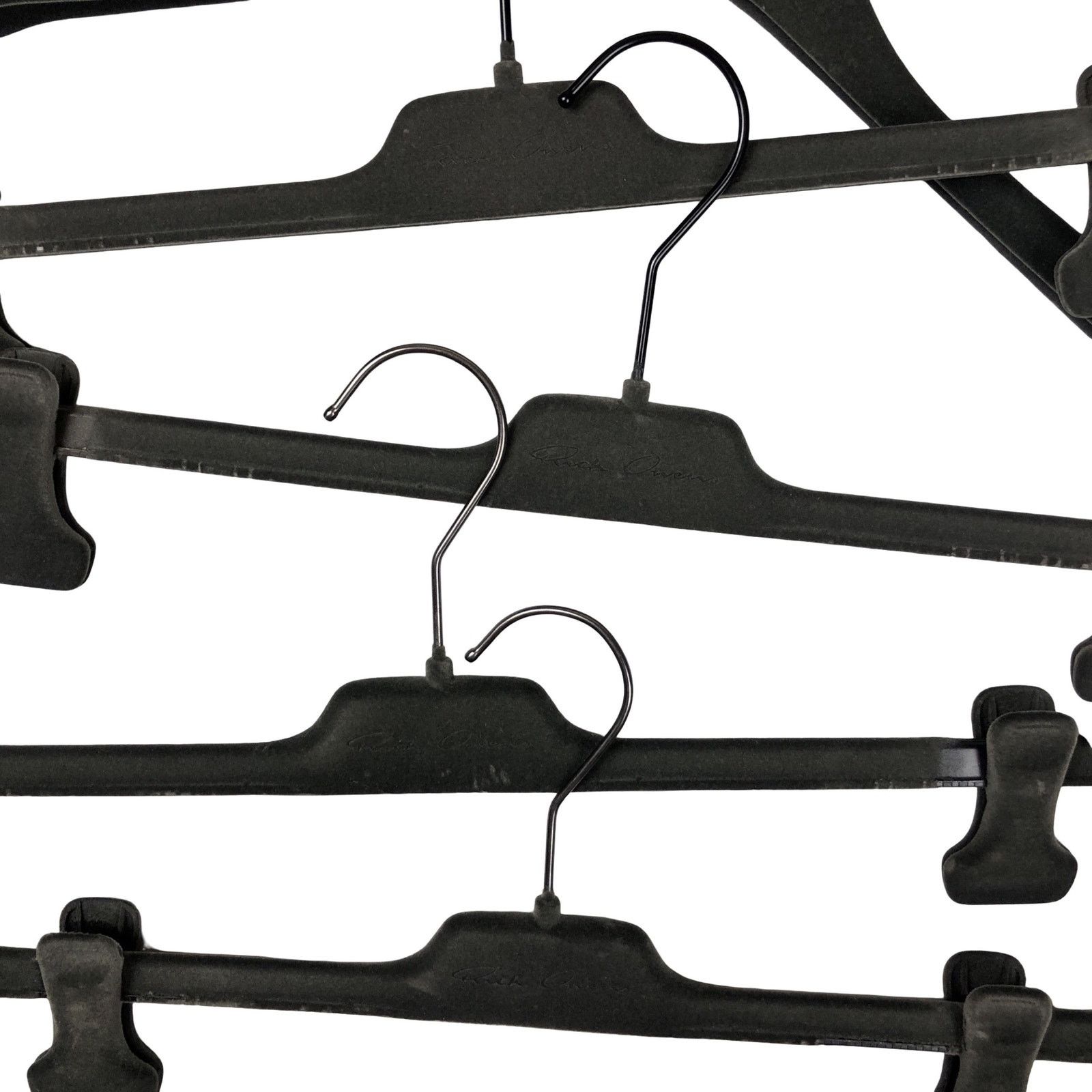 Rick Owens Rick Owens Hangers Logo Velour Size ONE SIZE - 6 Thumbnail