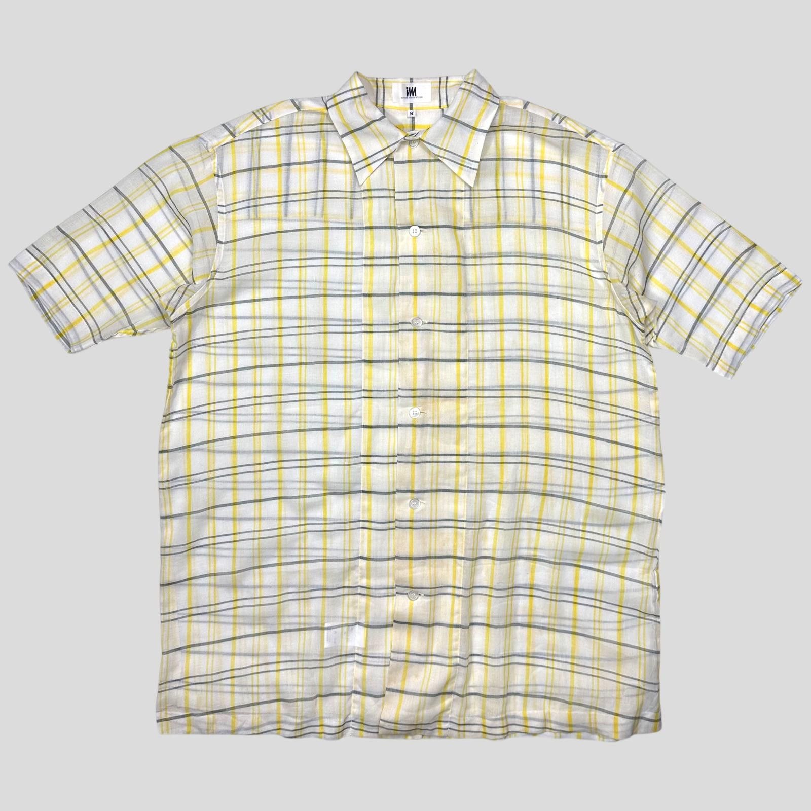 Issey Miyake Issey Miyake IM Studios 00’s Plaid Check Cuban Shirt - M/L Size US M / EU 48-50 / 2 - 4 Thumbnail