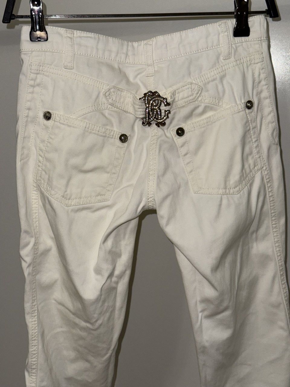 Roberto Cavalli Roberto Cavalli White pants Size 26" / US 2 / IT 38 - 5 Thumbnail