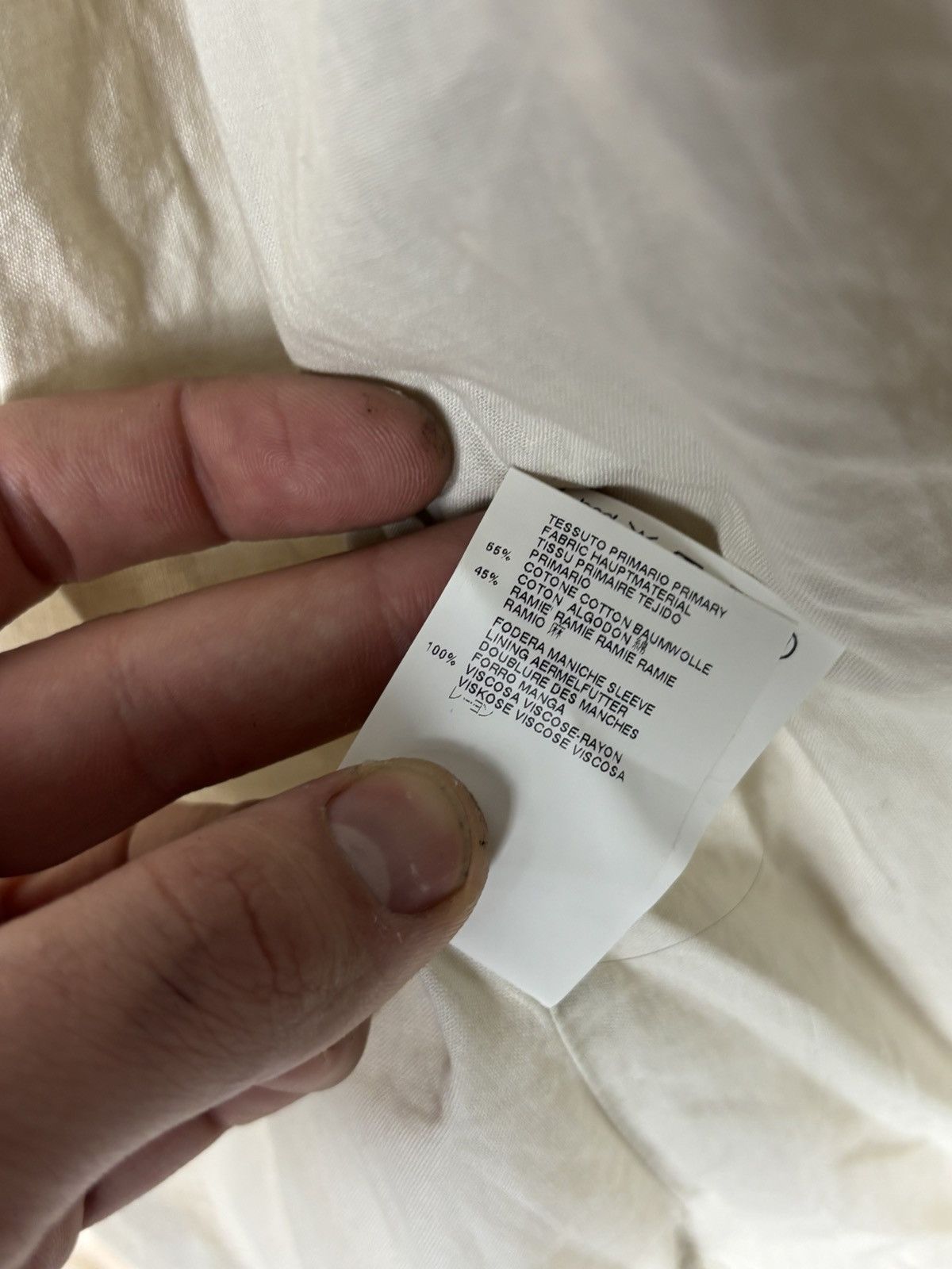 Maison Margiela Vintage Maison Margiela Ramie Military jacket Size US S / EU 44-46 / 1 - 14 Thumbnail