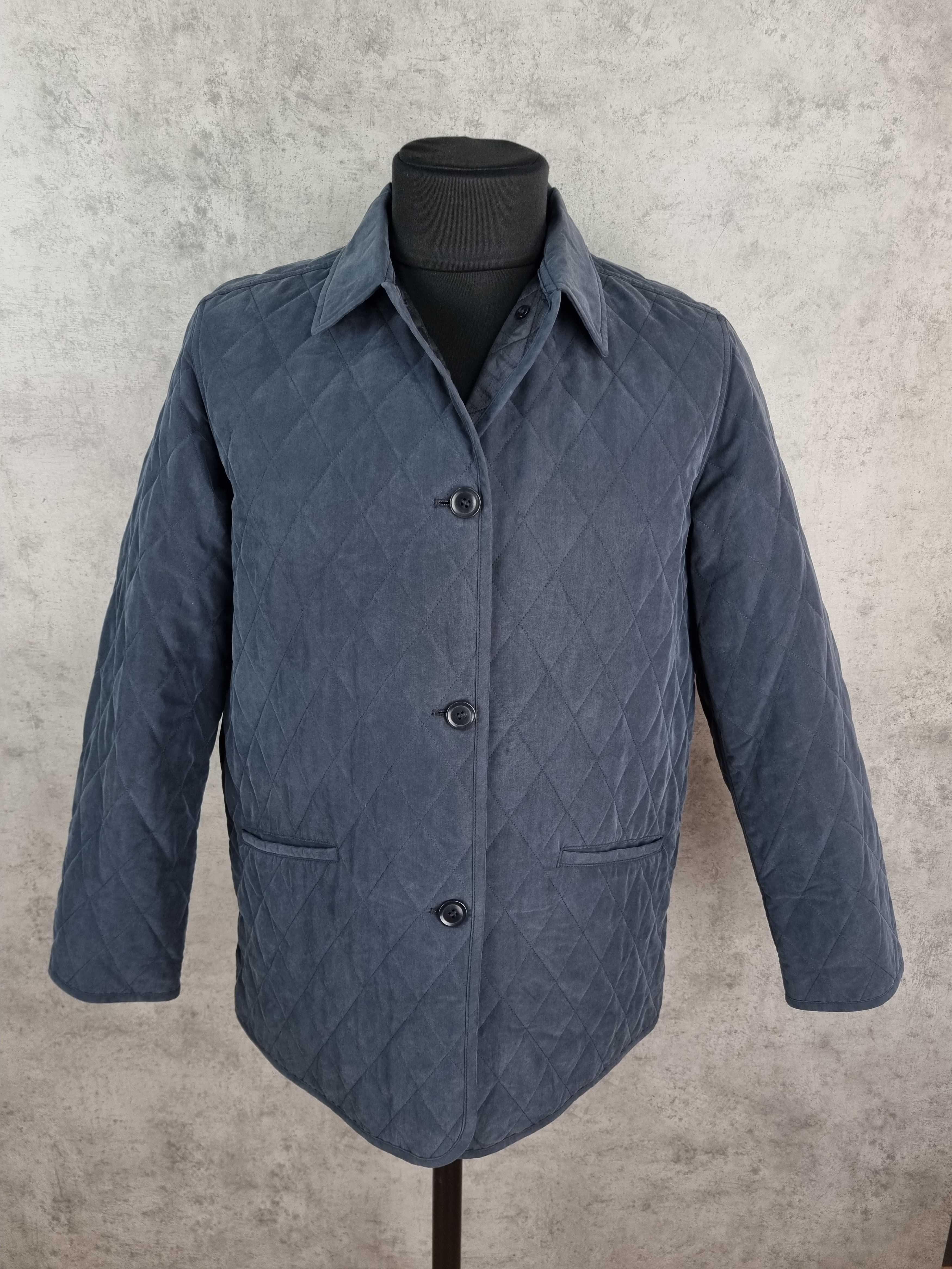 Allegri × Vintage 90s Allegri Quilted Jacket made in Italy Like Burberry Size US S / EU 44-46 / 1 - 2 Thumbnail