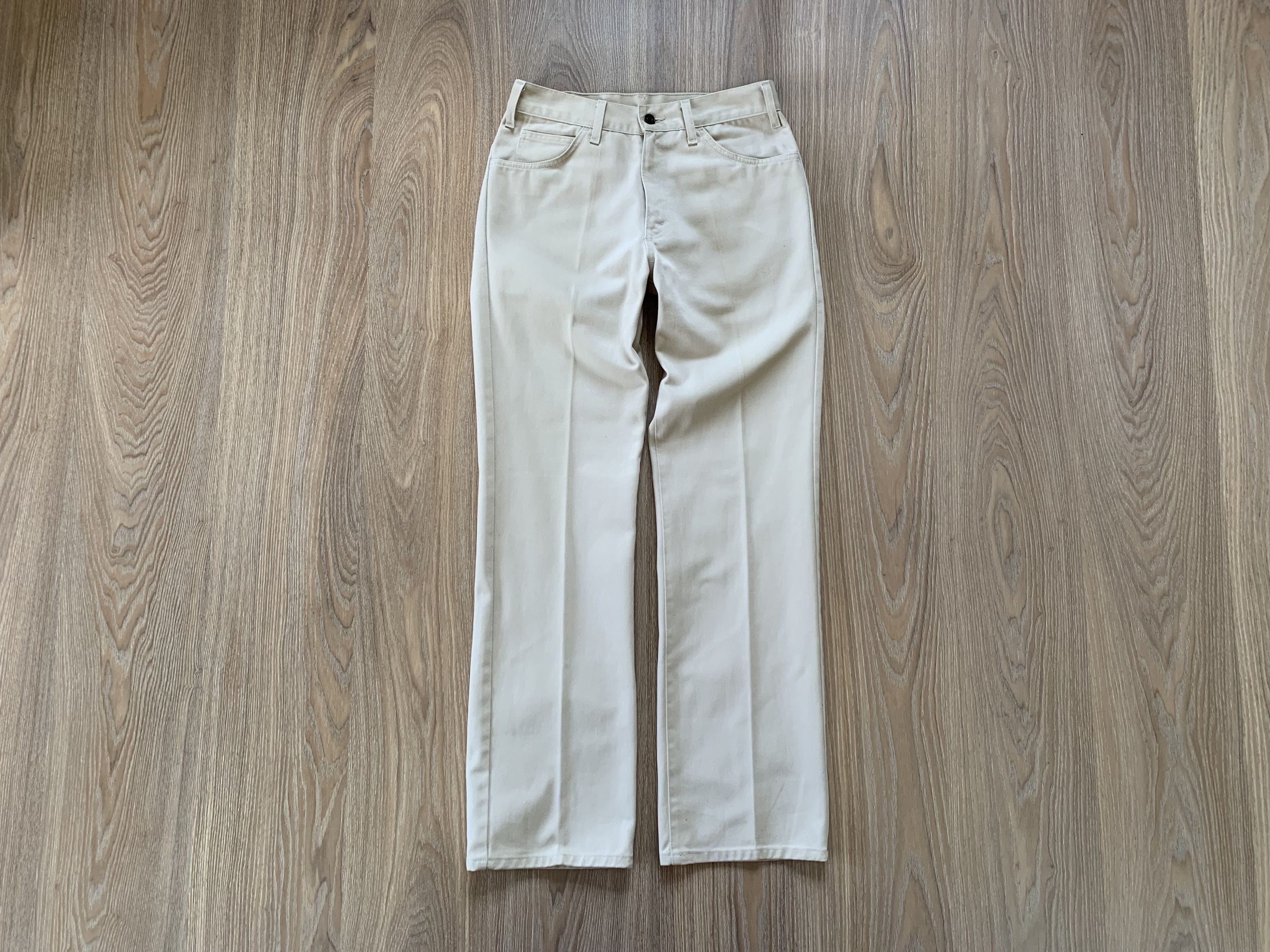 image of Levis x Levis Vintage Clothing Levi's 566 Sta-Prest Vintage Pants 90's in Beige, Men's (Size 31)