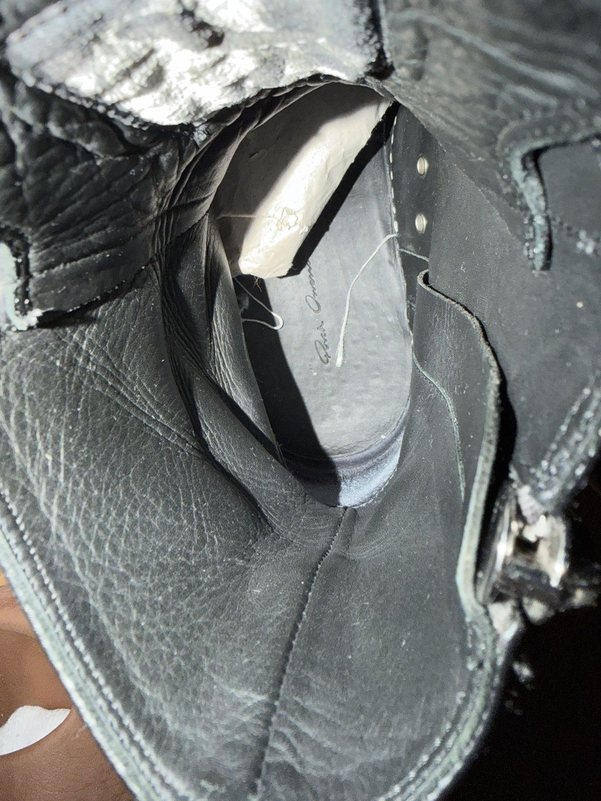 Rick Owens Rick owens ramon hight top sneakers Size US 8 / EU 41 - 6 Thumbnail