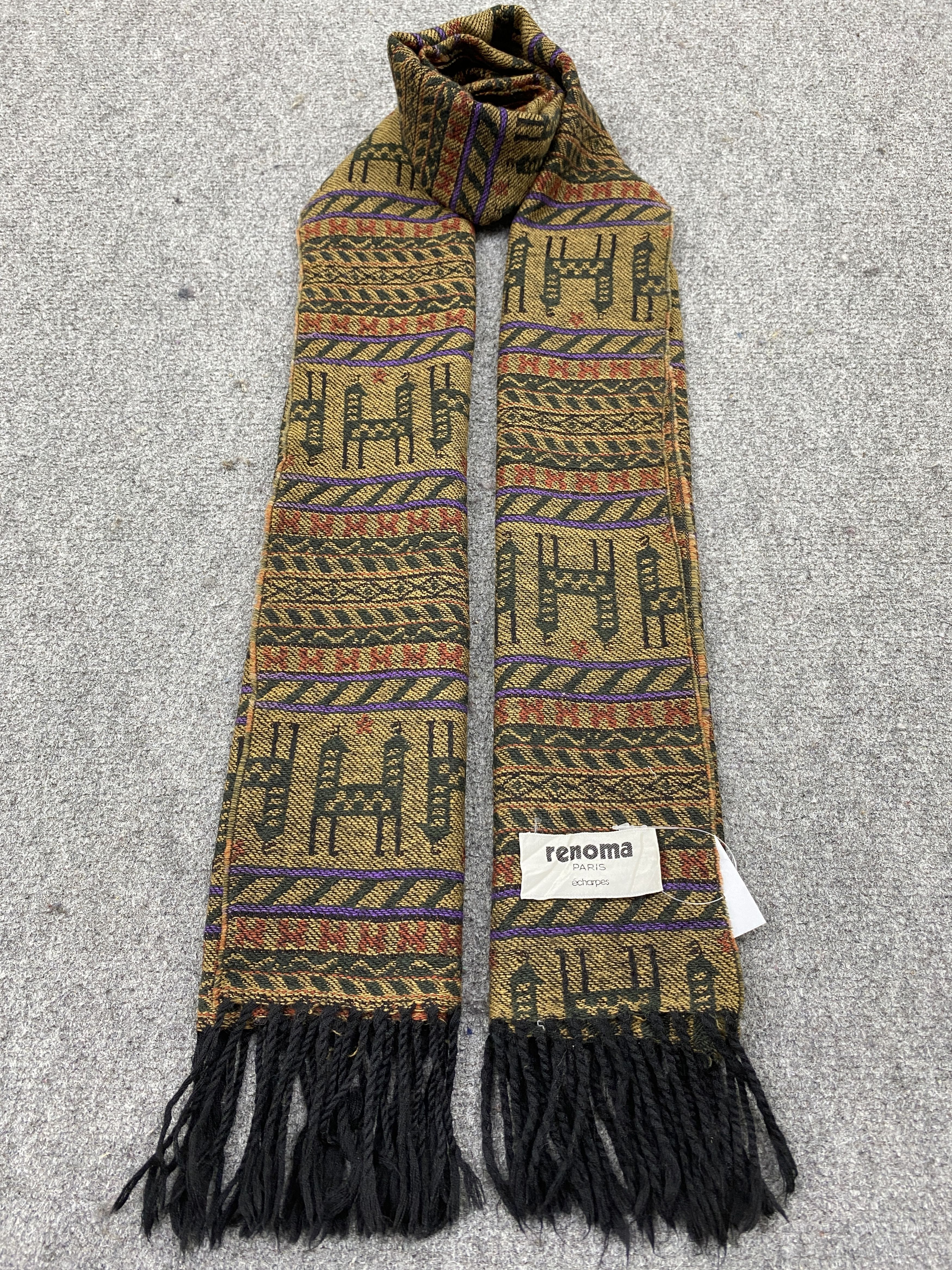 Renoma Renoma Paris Scarf / Muffler / Wool - SC0245 Size ONE SIZE - 1 Thumbnail