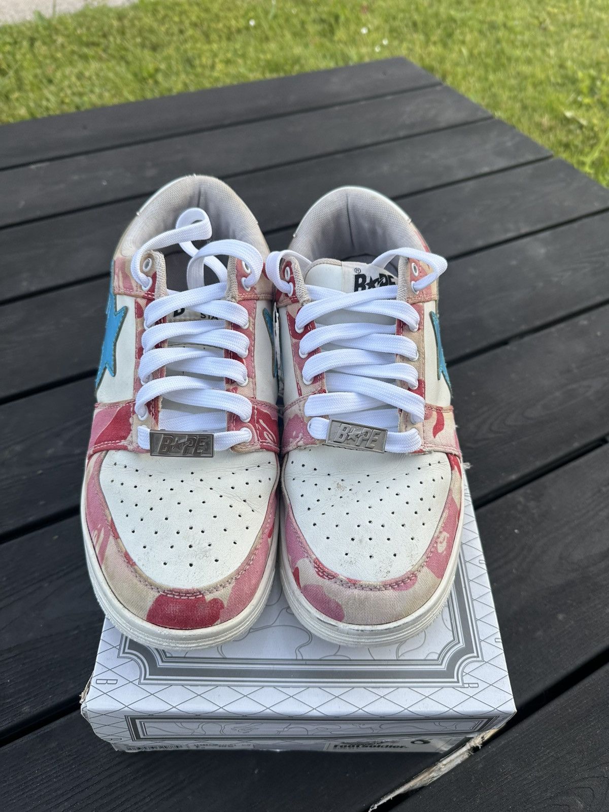 Bape Rare bapesta camo Size US 8 / EU 41 - 3 Thumbnail