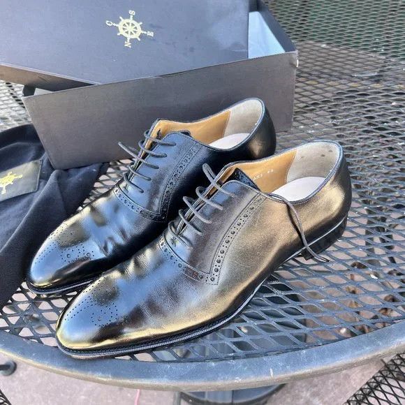 Oxford Premium Leather Shoes, Goodyear Welted Construction