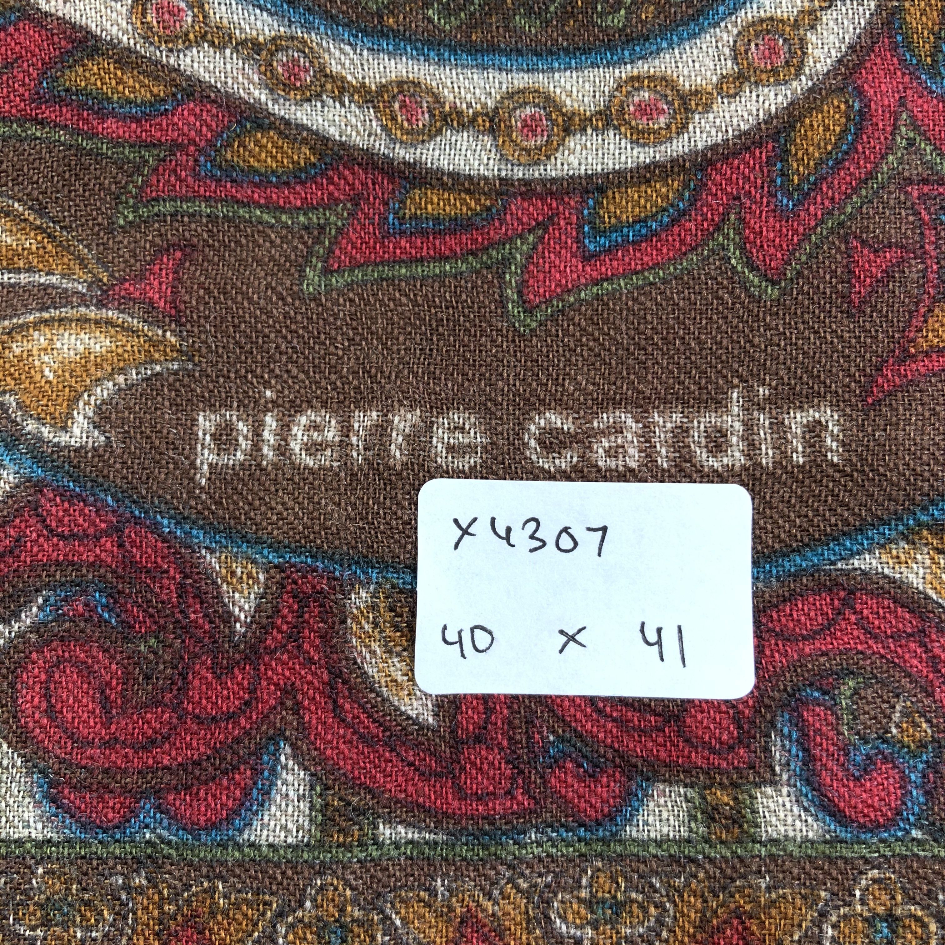 Pierre Cardin × Vintage Vintage Pierre Cardin Silk Scarf Size ONE SIZE - 7 Thumbnail