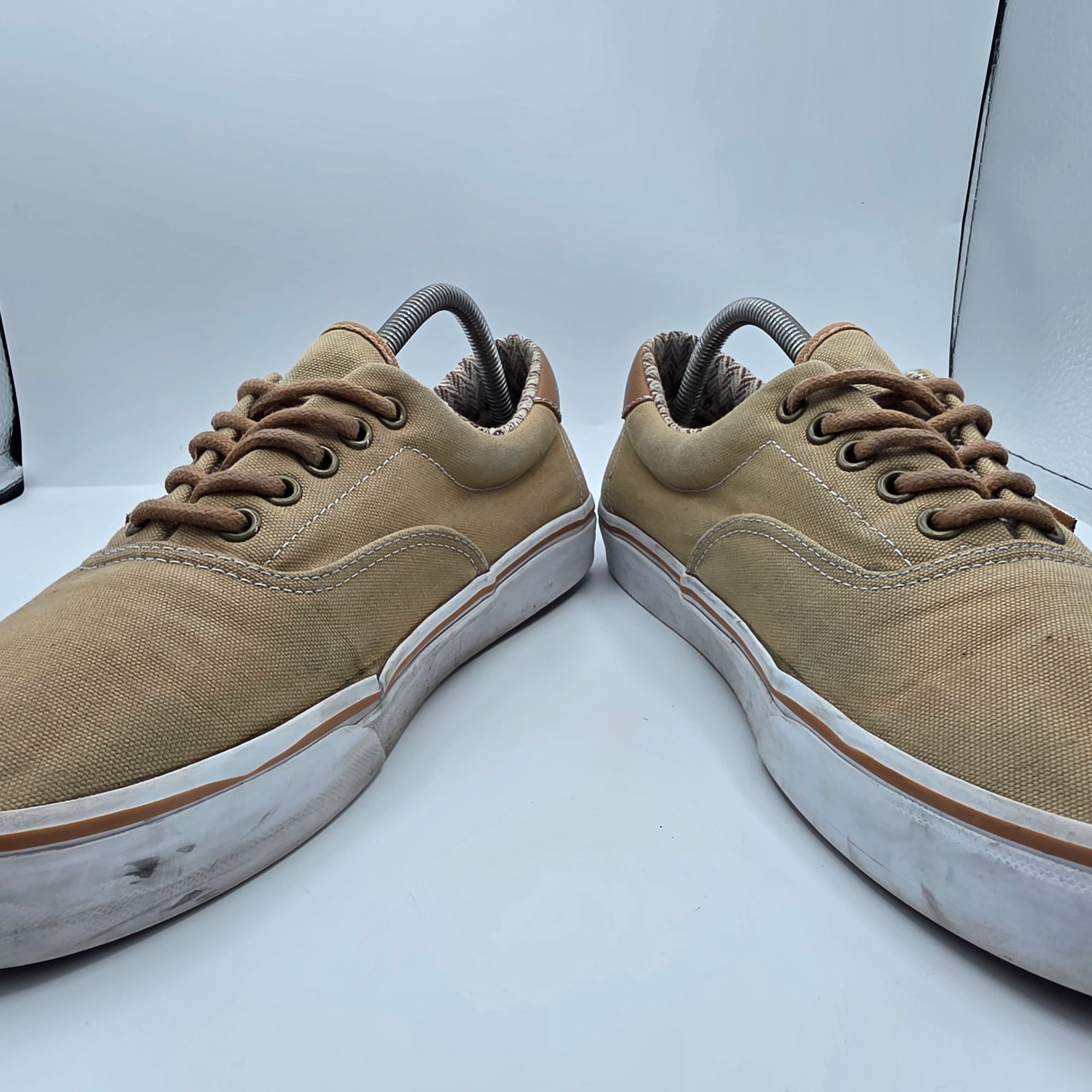 Vans Vans Era 59 C&L Mens Size 11.5 Khaki Chevron Sneaker Shoes C Size US 11.5 / EU 44-45 - 2 Thumbnail