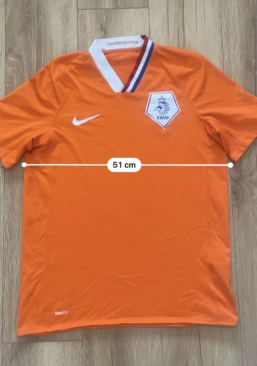 Vintage Nike Netherlands Vintage 2008/10 Soccer Jersey Size US M / EU 48-50 / 2 - 6 Thumbnail