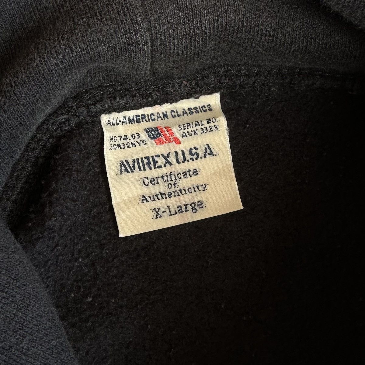 Avirex VINTAGE AVIREX US NAVY TOPHATTERS HOODIE RARE ARMY Size US XL / EU 56 / 4 - 11 Thumbnail