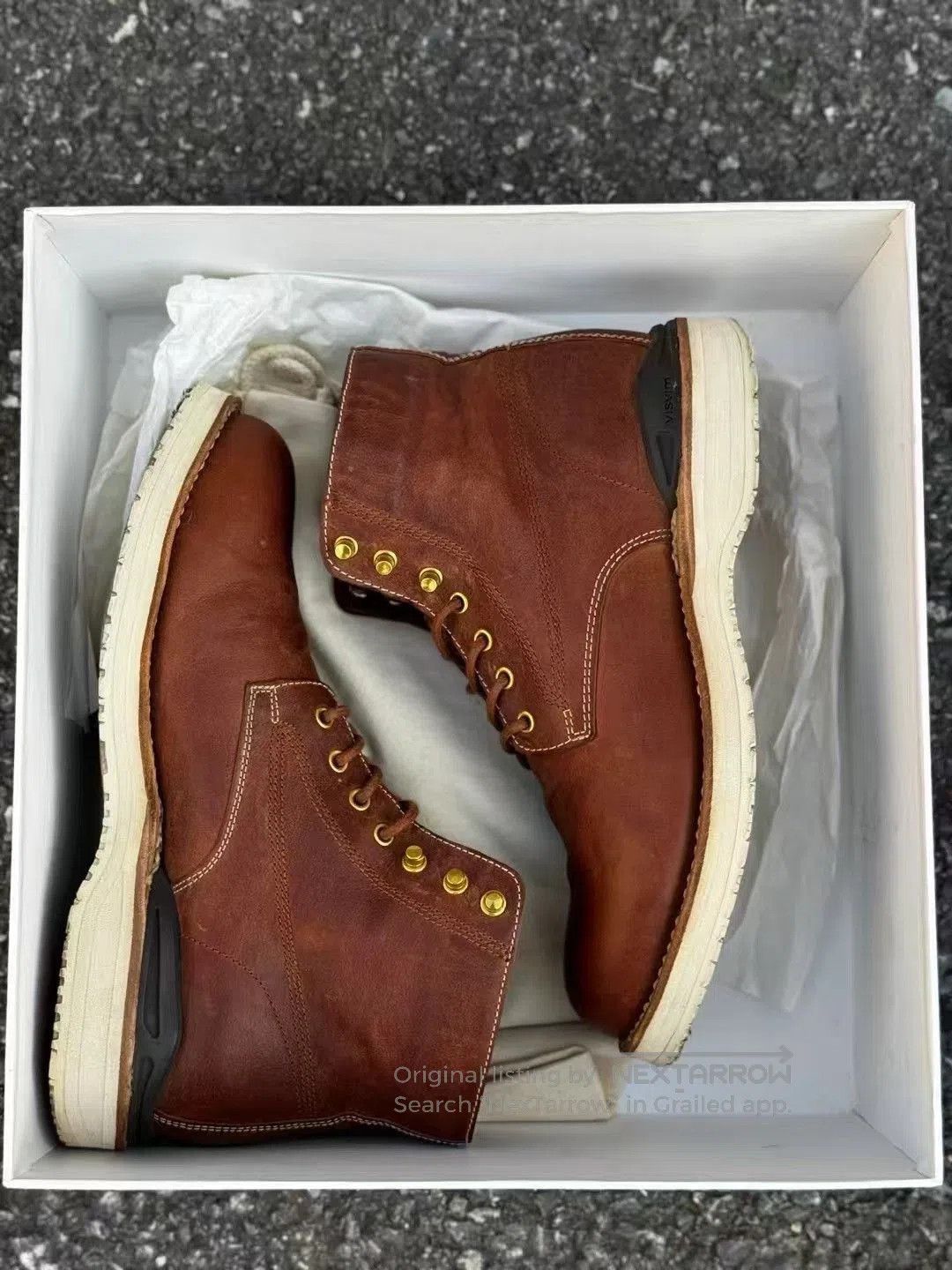 Visvim Visvim Virgil Folk Kngr Brown Boots. Size US 9 / EU 42 - 1 Thumbnail