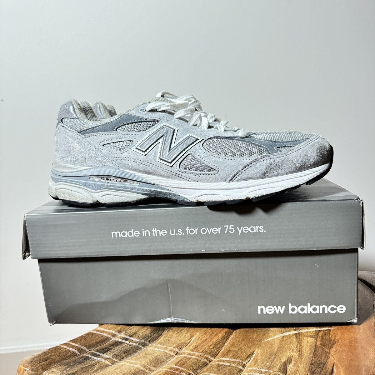 New Balance New Balance 990v3 Grey Size US 12 / EU 45 - 8 Thumbnail