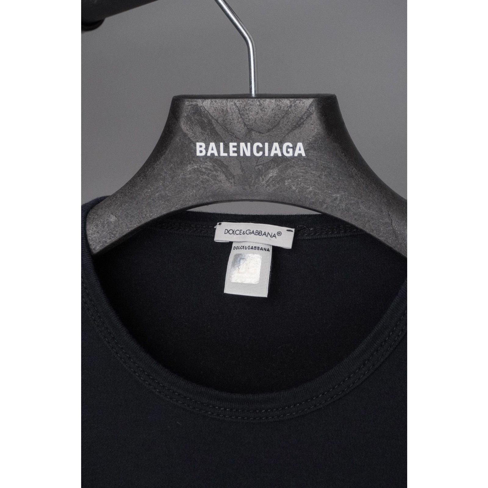 Dolce & Gabbana Dolce gabbana poker logo black tee shirt Size US M / EU 48-50 / 2 - 4 Thumbnail