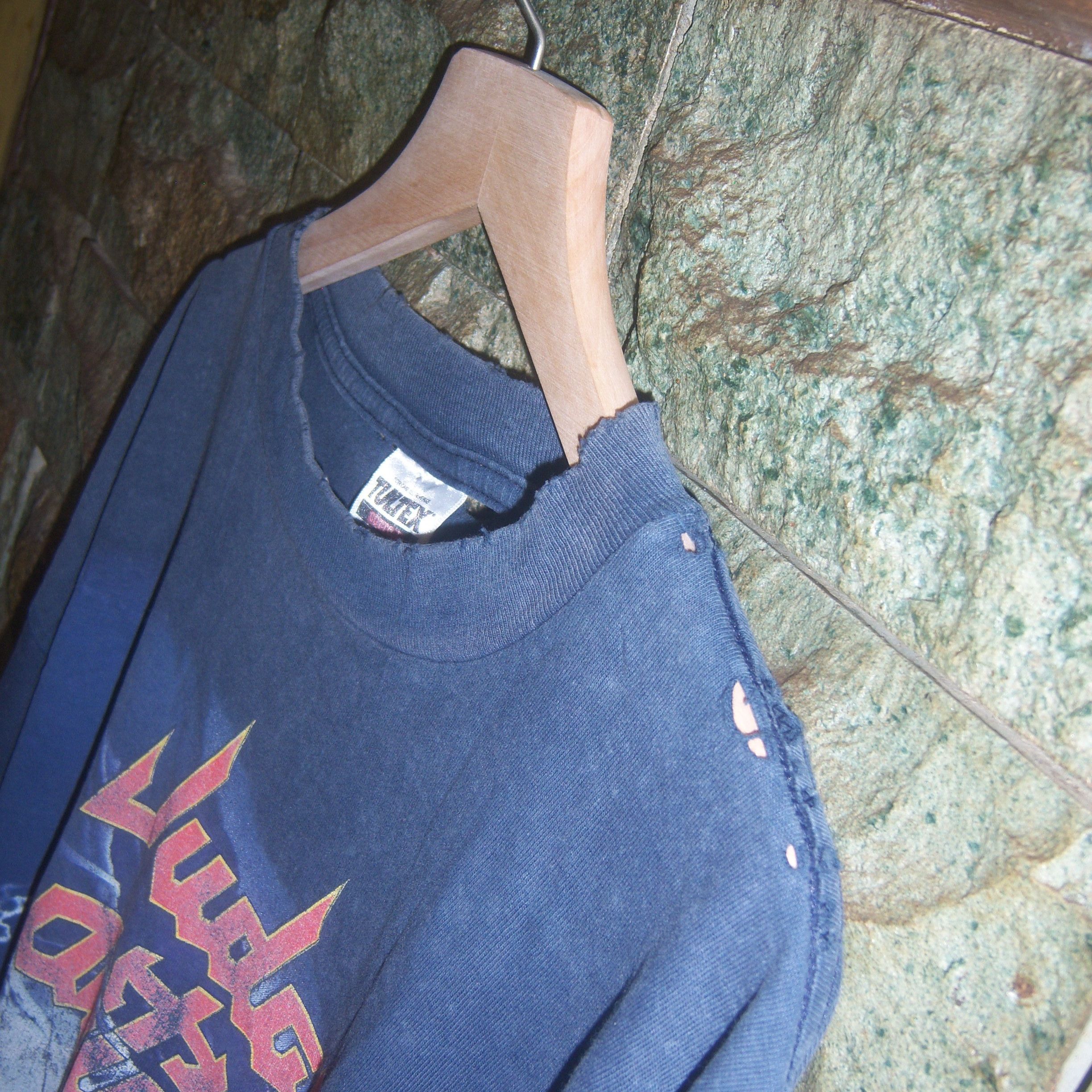 Band Tees × Tultex × Vintage 1998 Judas Priest Jugulator World Tour Distressed Size US XL / EU 56 / 4 - 6 Thumbnail