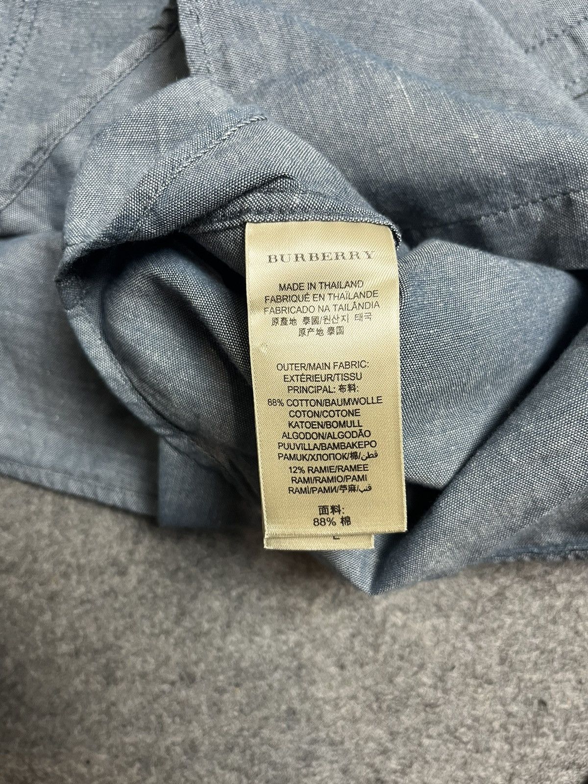 Burberry Burberry Brit shirt Size US S / EU 44-46 / 1 - 7 Thumbnail