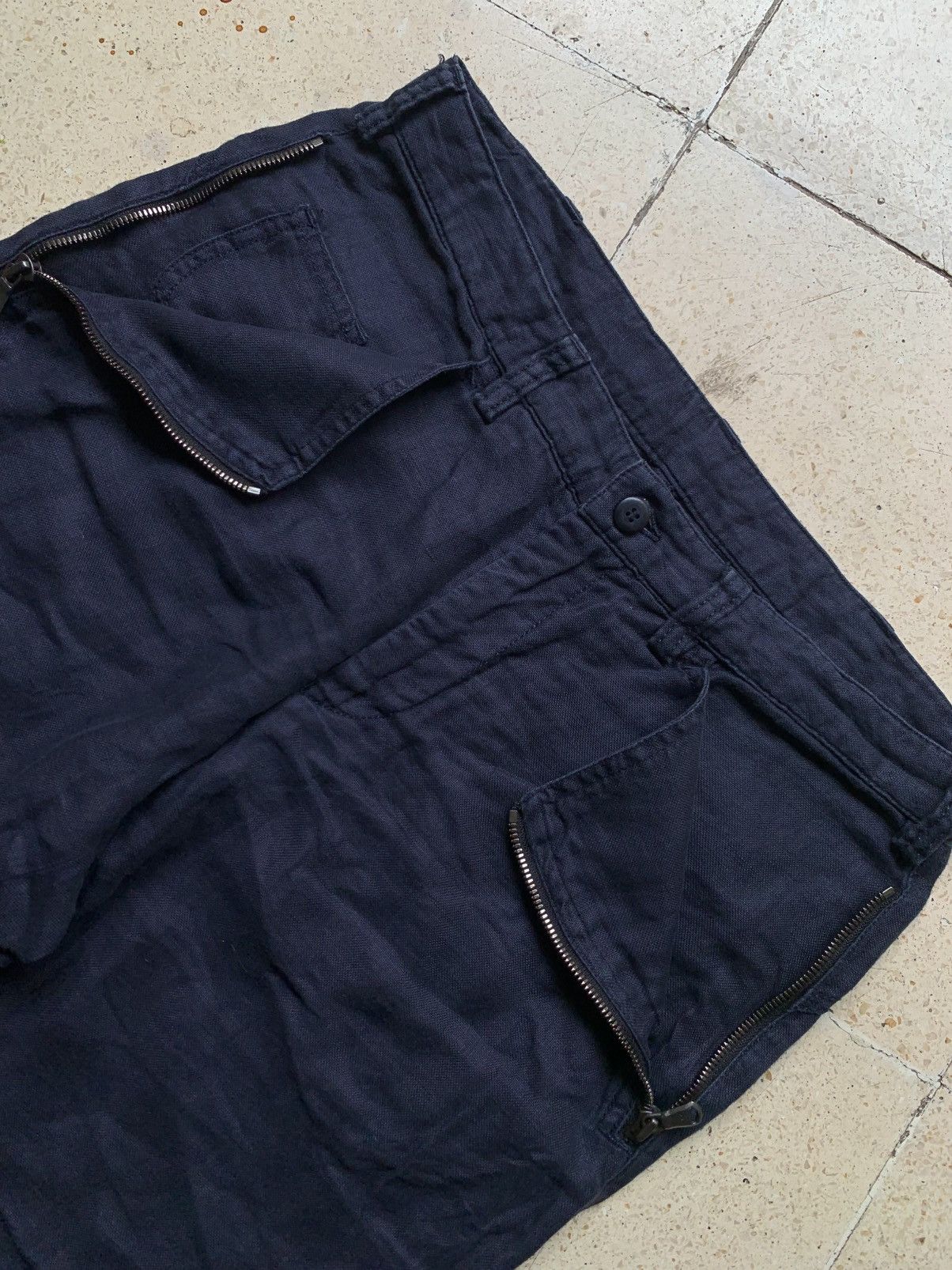 Emporio Armani Vintage Emporio Armani Antinea SRL linen pant Size US 30 / EU 46 - 3 Thumbnail