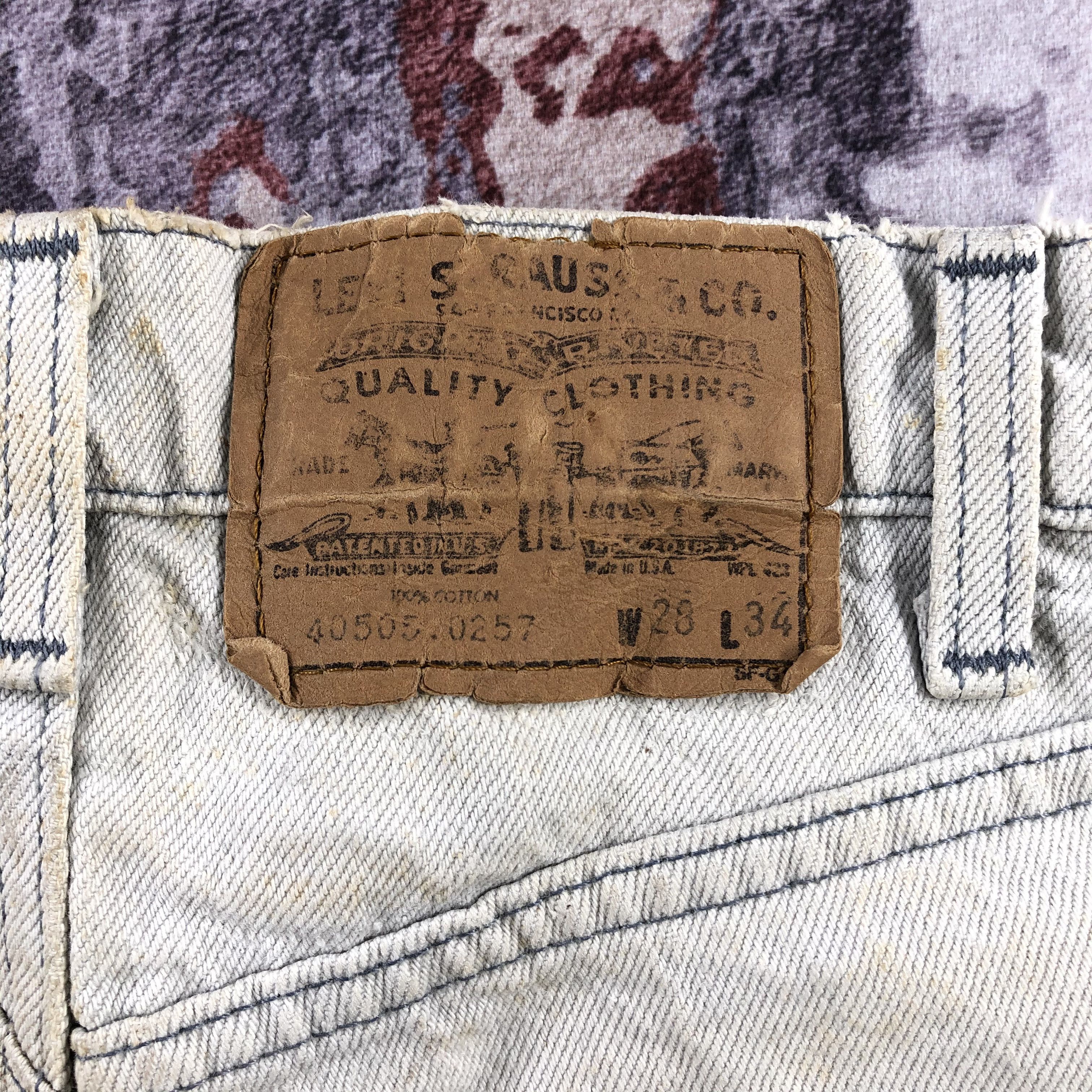 Levi's × Vintage Vintage 90s Light Wash Levis 505 Jeans-JM2464 Size US 28 / EU 44 - 9 Thumbnail