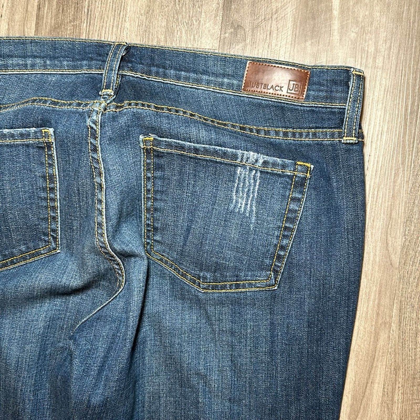 Other Just Black Distressed Boyfriend Jeans - 29 Size 29" - 4 Thumbnail