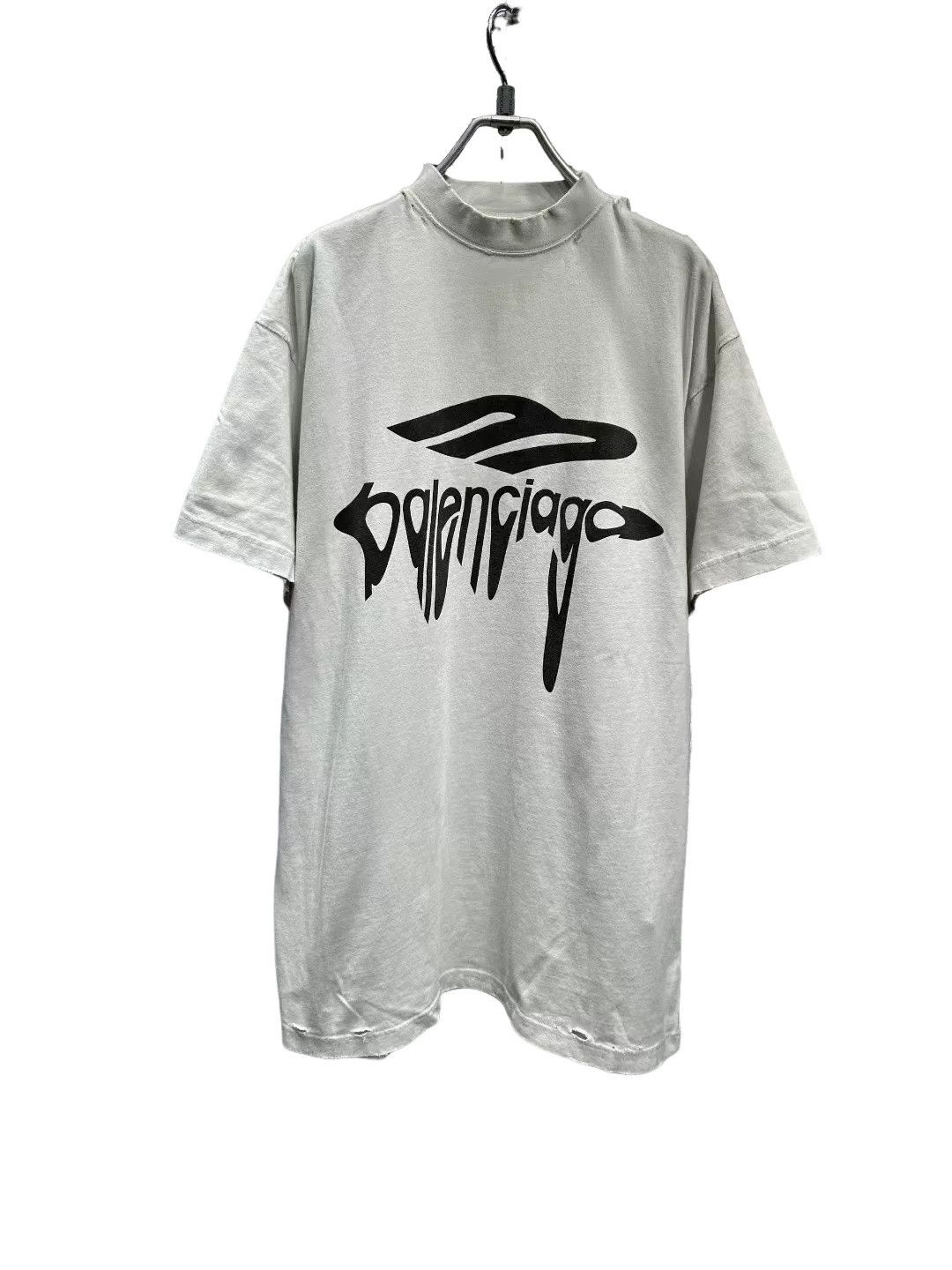 Balenciaga Balenciaga Melting Logo T-Shirt Size 1 Size US S / EU 44-46 / 1 - 1 Thumbnail