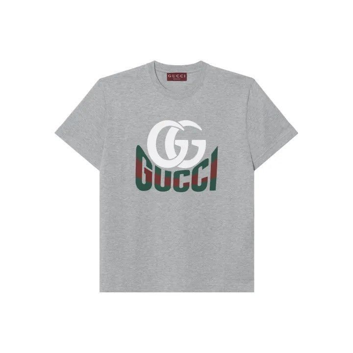 Gucci Gucci FW24 Graphic Knit Cotton T-Shirt -2506