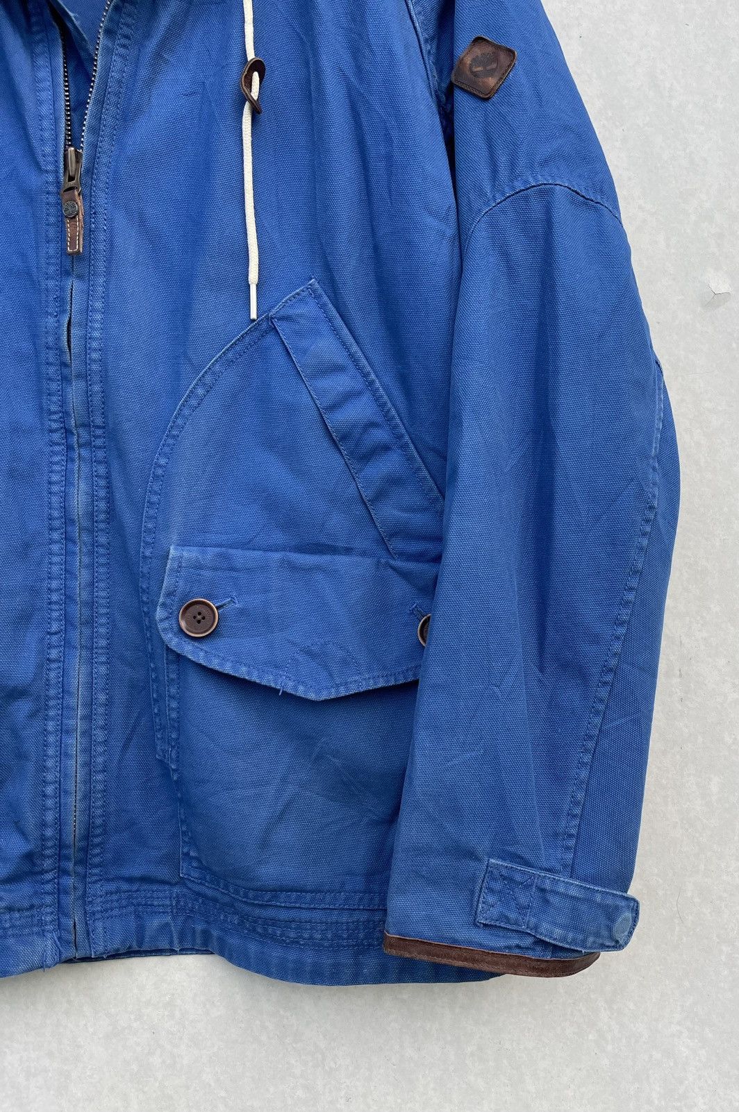 Timberland × Vintage Timberland Men's Blue Epic Wharf Jacket Size US L / EU 52-54 / 3 - 10 Thumbnail