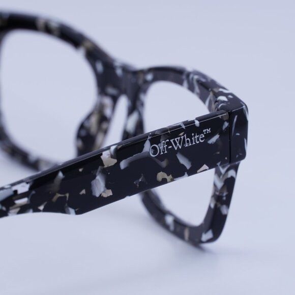 Off-White Off-White OERJ078 STYLE 78 1200 Eyeglasses Black Havana 52mm Size ONE SIZE - 9 Thumbnail