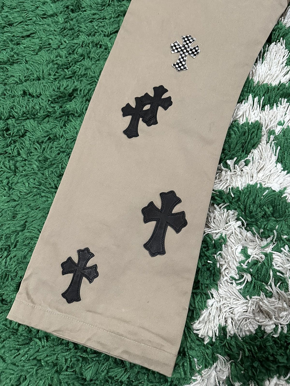 Chrome Hearts Chrome Hearts 40 Patch Tan Chino Pants Size US 34 / EU 50 - 7 Thumbnail
