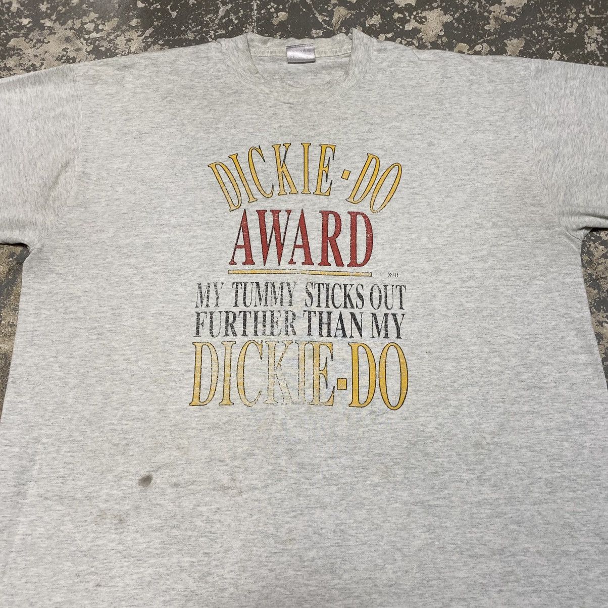 Japanese Brand × Vintage Vintage Stomach Sticks Out Further Than My Dickie Do funny T Size US XL / EU 56 / 4 - 7 Thumbnail