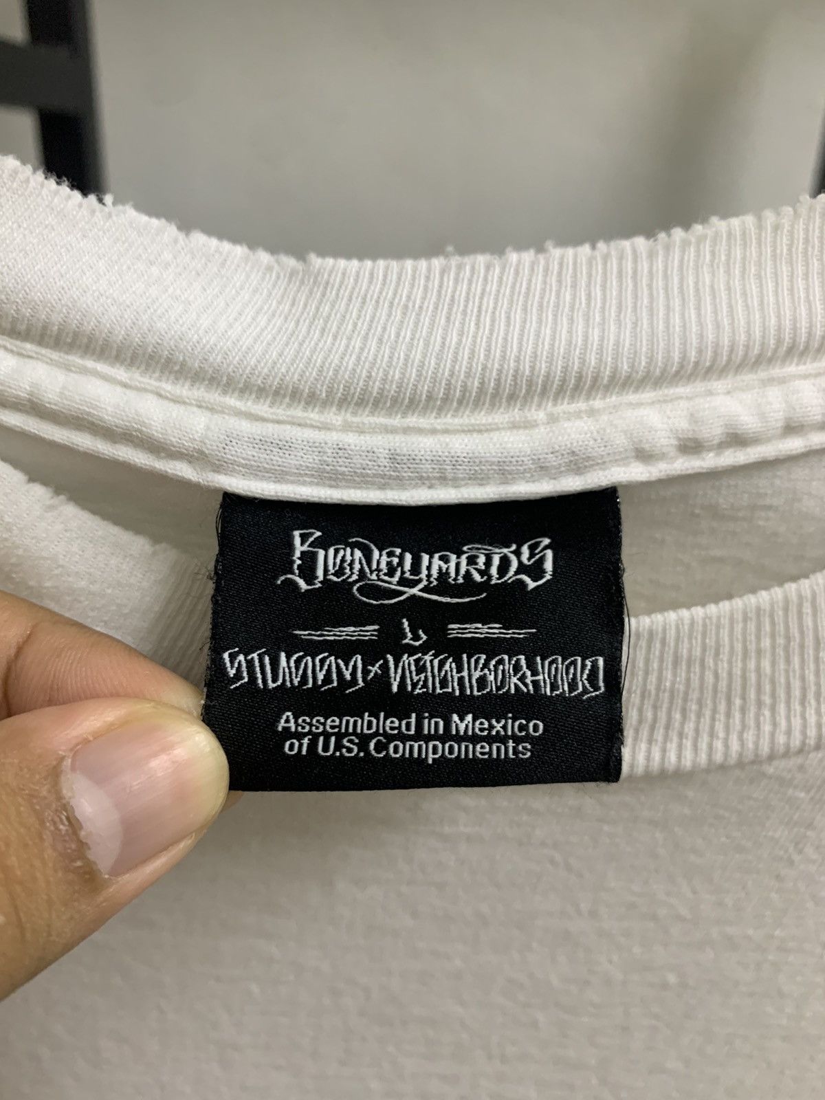 Neighborhood 🔥HOT🔥 VINTAGE STUSSY X NEIGHBORHOOD X BONEYARDS Size US L / EU 52-54 / 3 - 4 Thumbnail