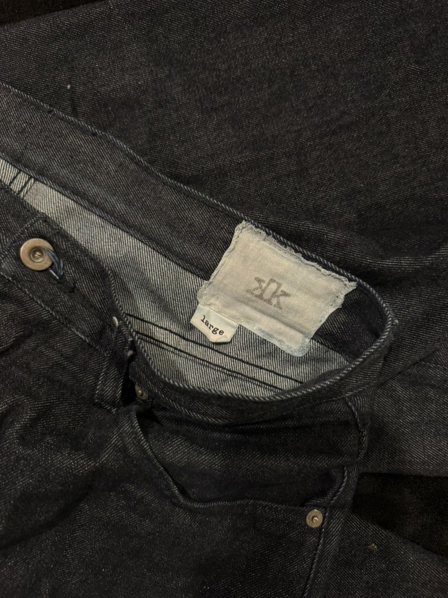 K-Two Studios KTWO 14.5 oz Selvedge Heavy Denim V2 "Indigo" Size US 34 / EU 50 - 4 Thumbnail
