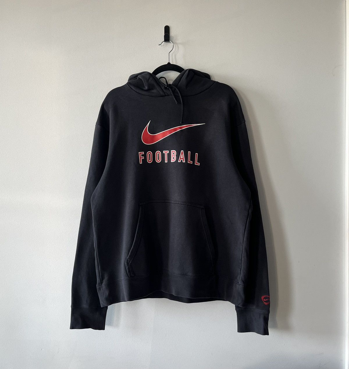 Nike Nike Sportswear “Football” Hoodie Black Streetwear Size XL Size US XL / EU 56 / 4 - 1 Thumbnail