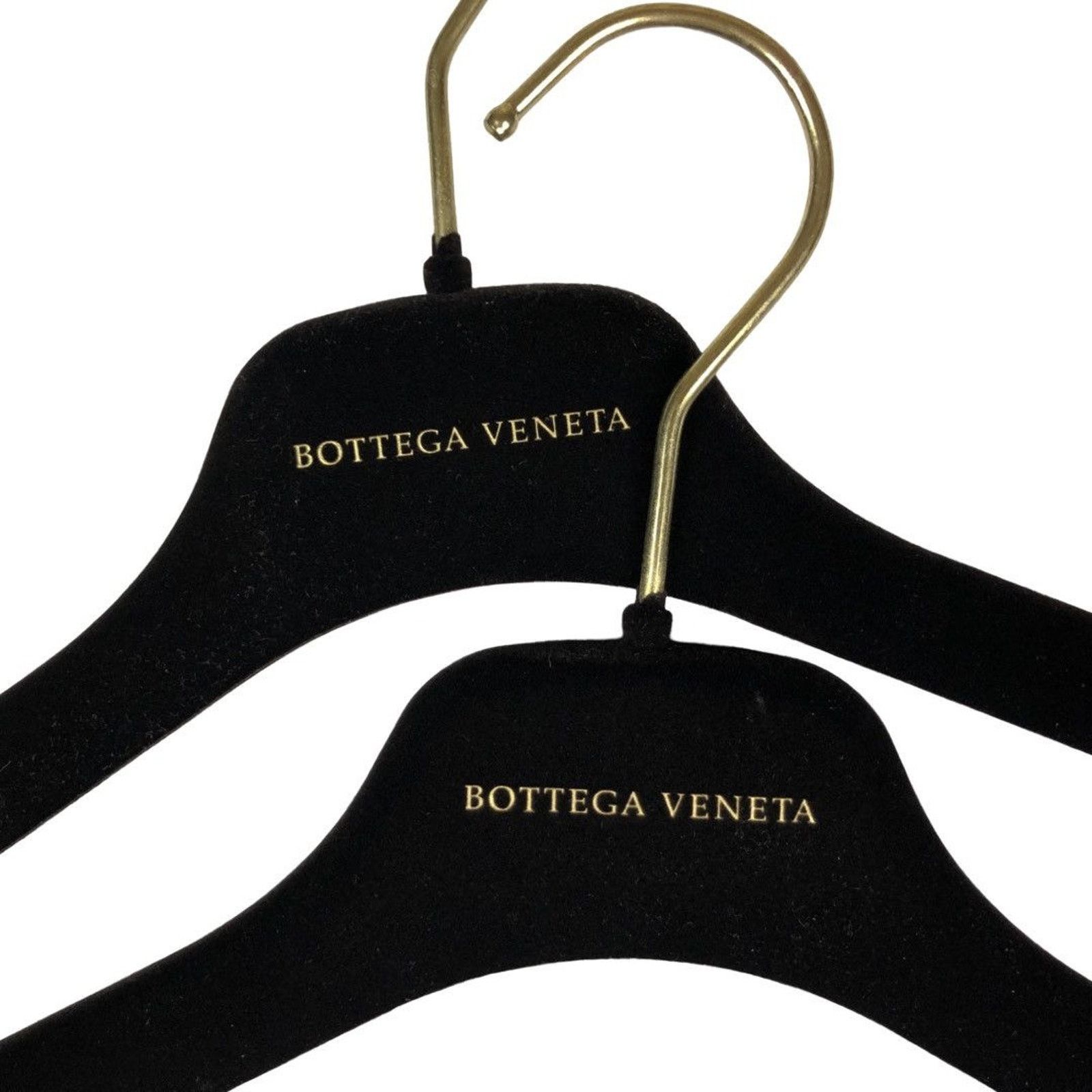 Bottega Veneta Bottega Veneta Logo Velour Hangers Size ONE SIZE - 1 Thumbnail