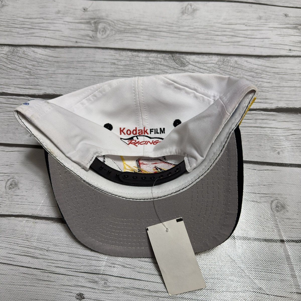 Logo 7 × NASCAR × Vintage Vintage NASCAR Sterling Marlin Kodak Sharktooth hat Size ONE SIZE - 3 Thumbnail