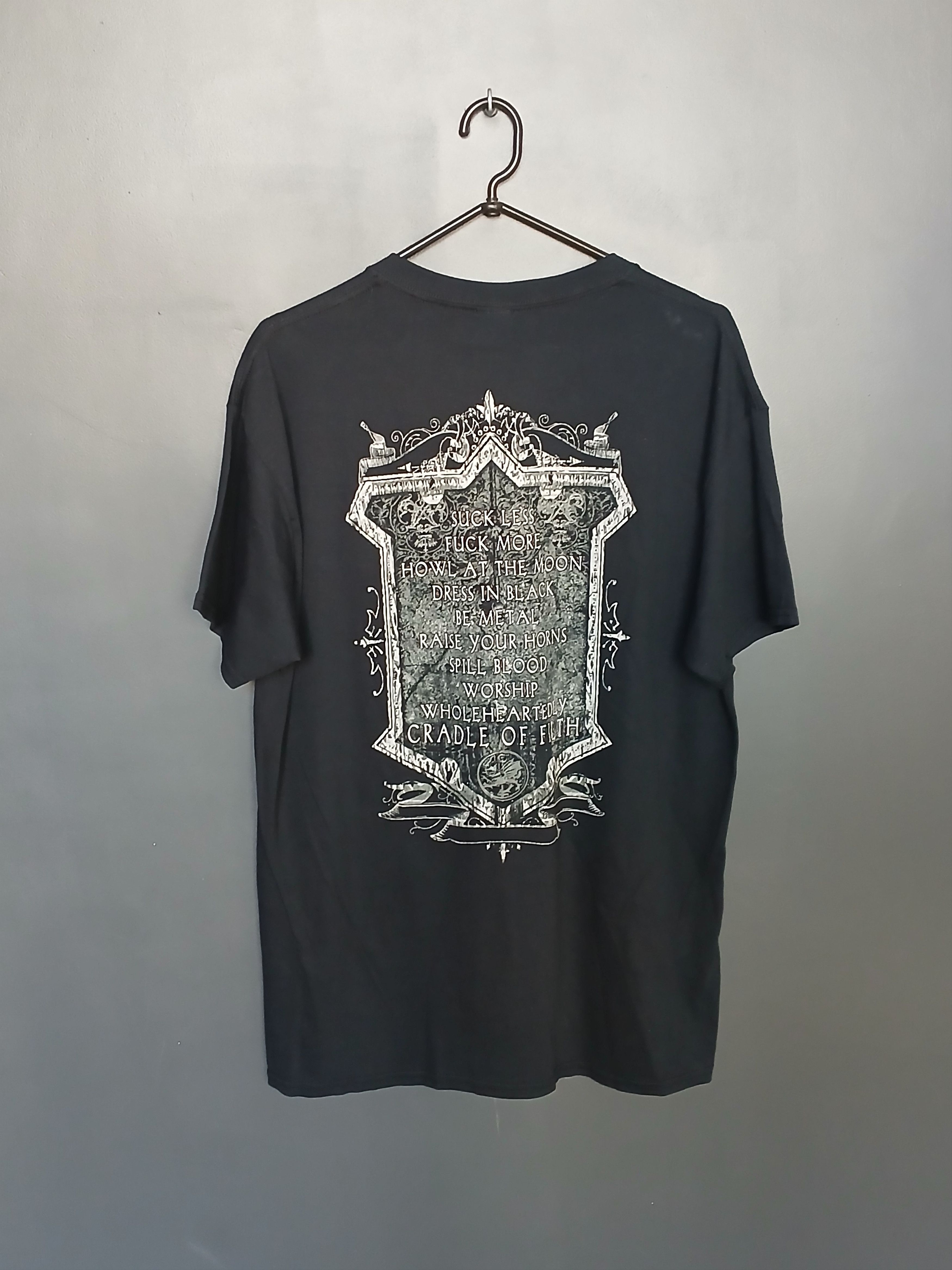 Band Tees Cradle Of Filth The Book Of The Law T-Shirt Size US L / EU 52-54 / 3 - 2 Thumbnail
