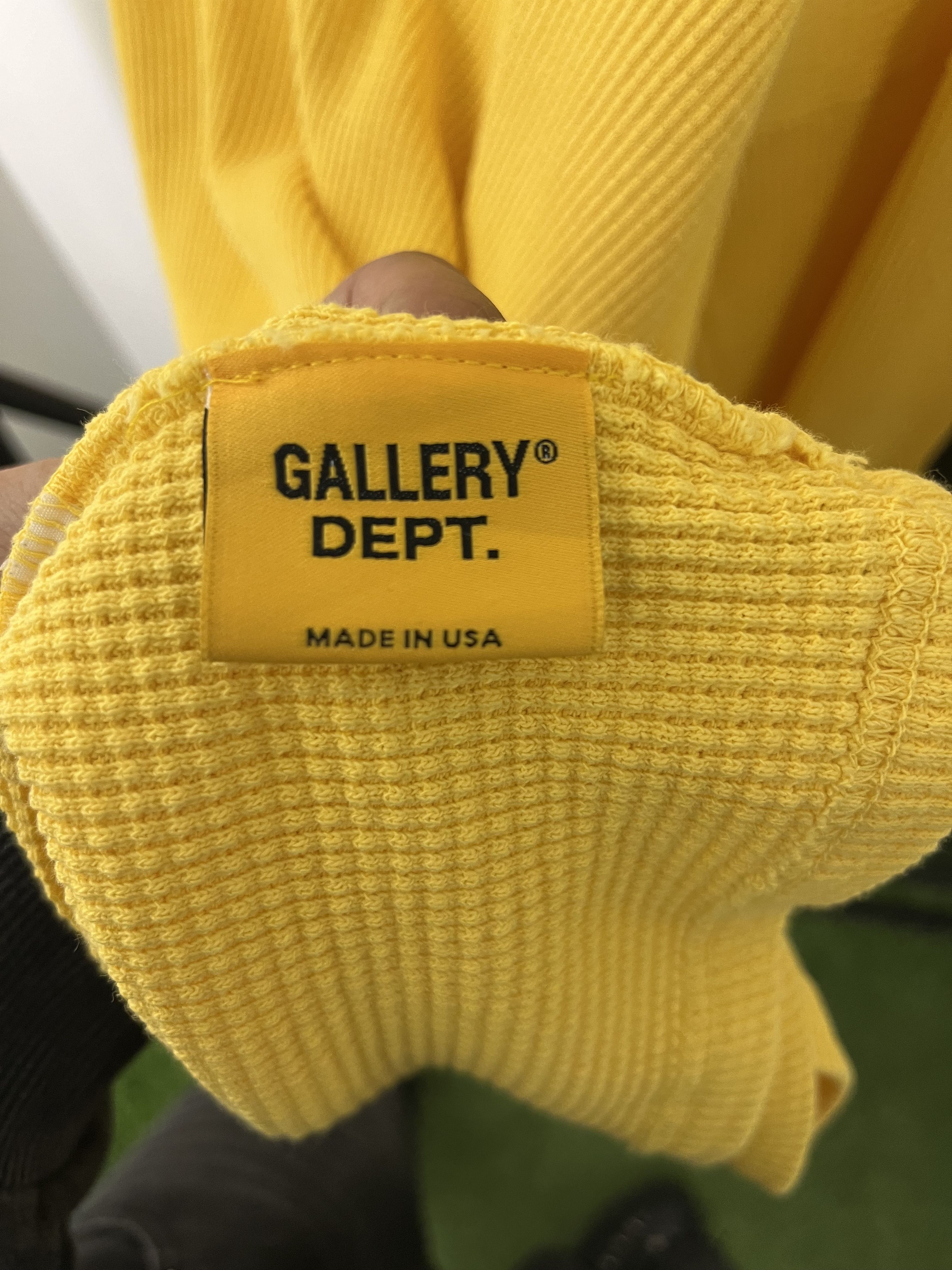 Gallery Dept. Gallery Dept. Thermal L/S Tee Size US XL / EU 56 / 4 - 7 Thumbnail