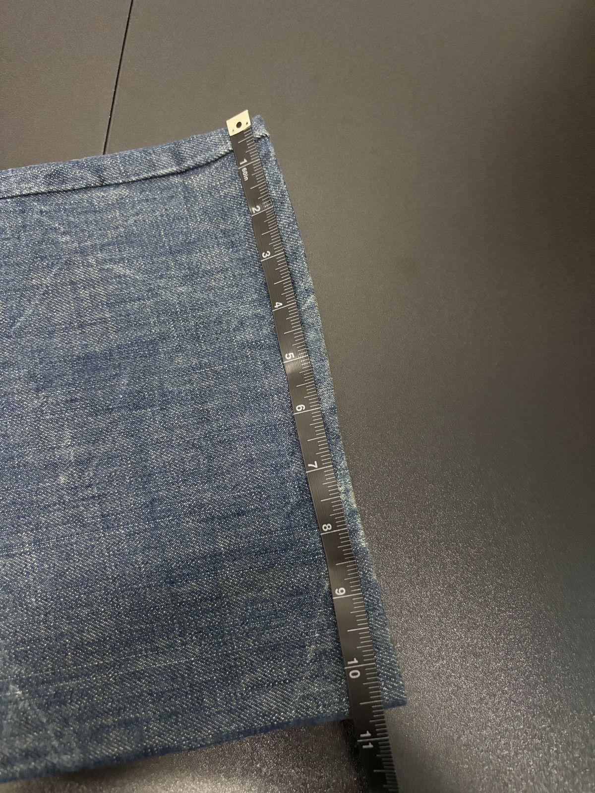 Japanese Brand Riobera Jeans Wide Flare Denim Jeans Size 31" - 15 Thumbnail